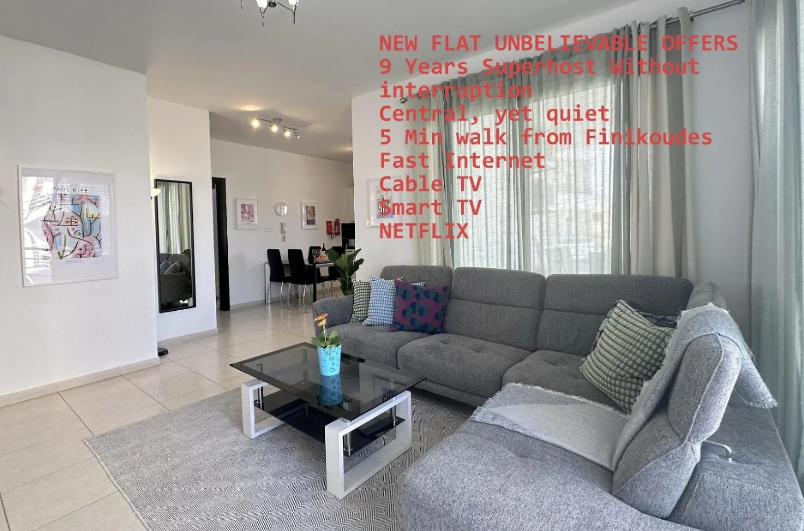 Appartement Elegant & Central Two Bedroom Flat Larnaca Chypre